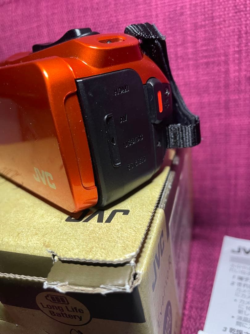 JVC Everio R GZ-RX680 カラー/オレンジ