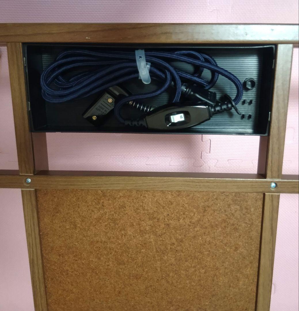 【2021年製】家具調木製ブラウンこたつテーブル　１２００cm☓８００ｃｍ送料込