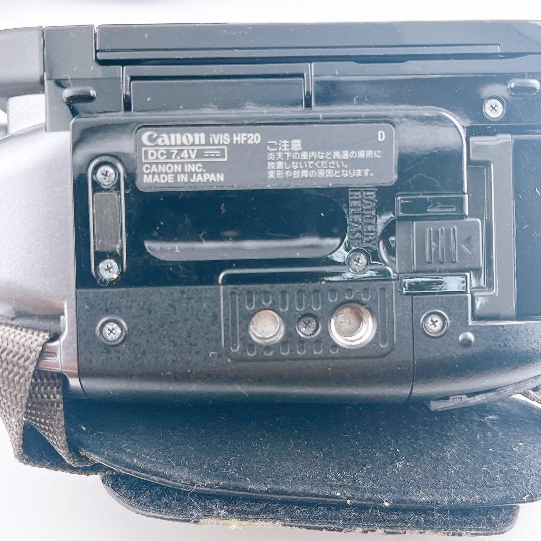 iVIS HF20 Canon ビデオカメラ　動作品 デジタルビデオカメラ