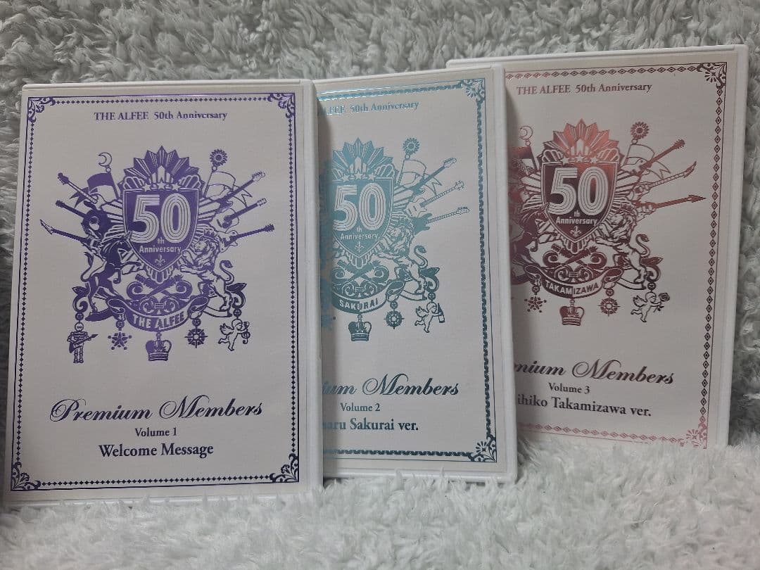 THE ALFEE 50th Anniversary DVD vol.1〜6