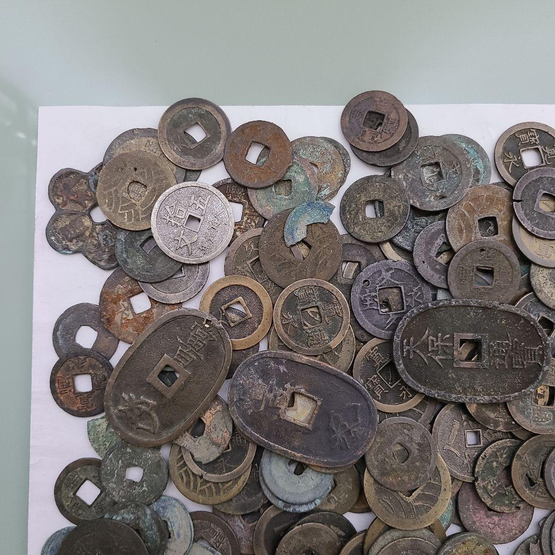 O*E様 古銭　穴銭まとめ 寛永通宝 天保通宝 文久永宝など　1000グラム