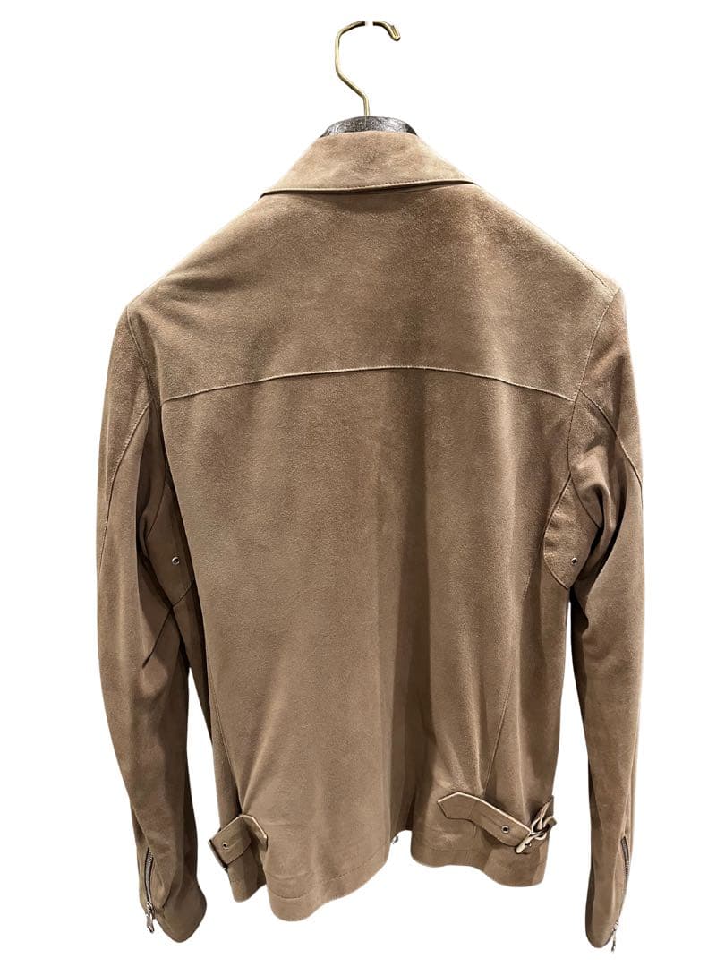 CINQUANTA / スエード シングルライダースジャケット　美品　46