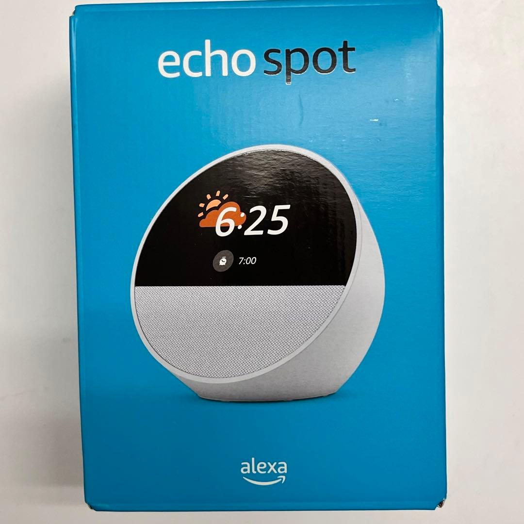 【新品未開封】Amazon Echo Spot 2024発売 ホワイト