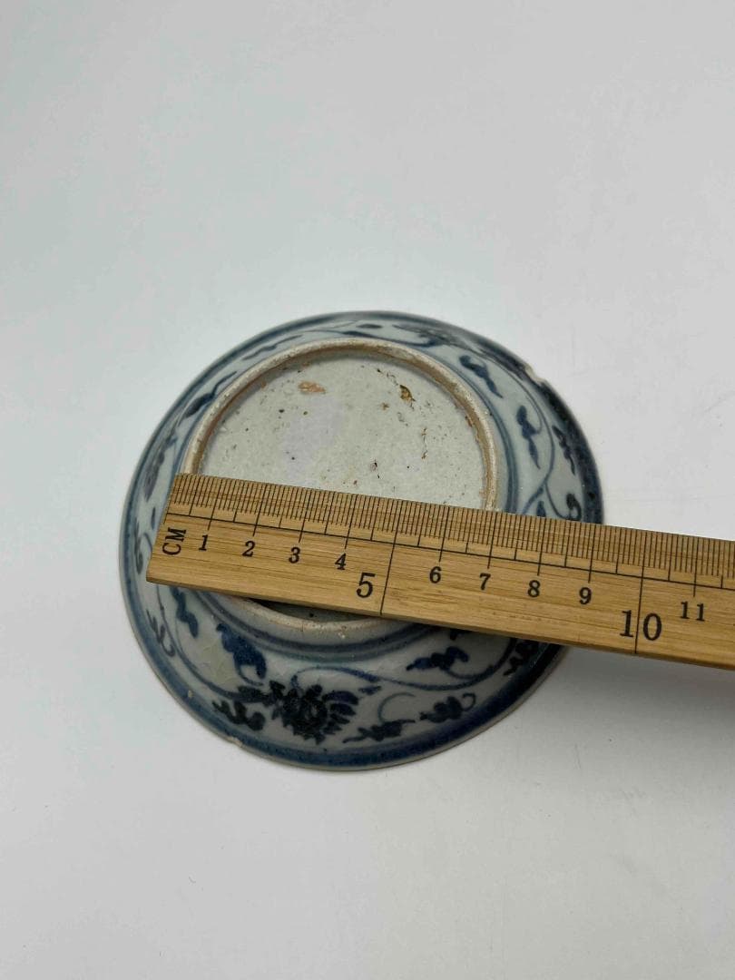 RITAO CHAN公式アカウント10　明時古染付皿唐物時代物(F-82)
