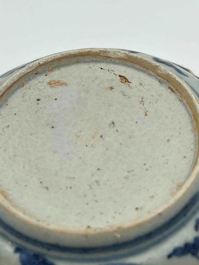 RITAO CHAN公式アカウント10　明時古染付皿唐物時代物(F-82)