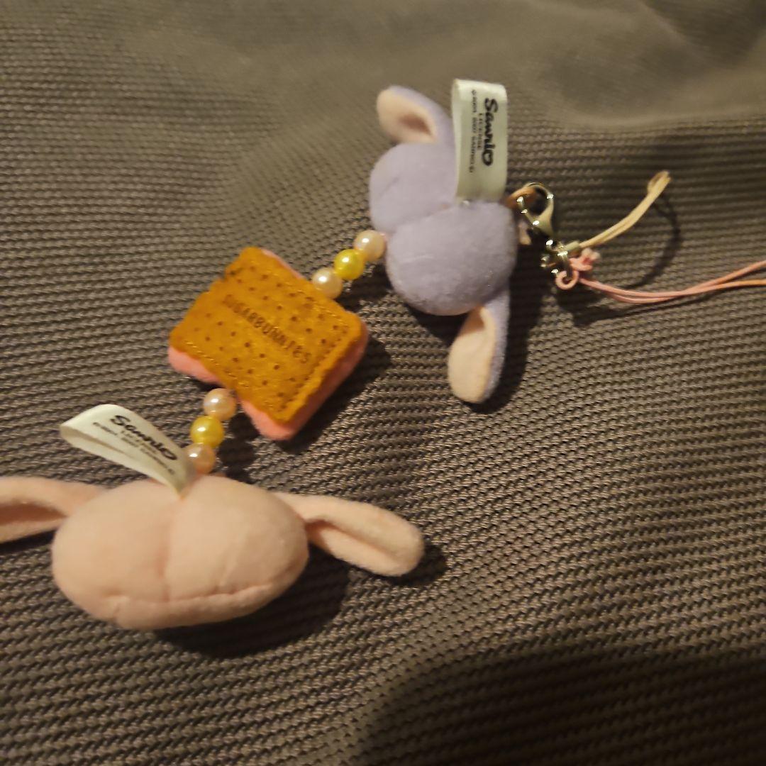 レア　サンリオ　シュガーバニーズ　ストラップ　ぬいぐるみ