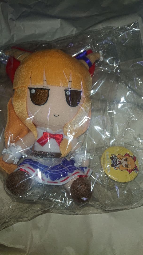 新品未開封 特典缶バッジ付き ふもふも すいか 東方ぬいぐるみシリーズ66