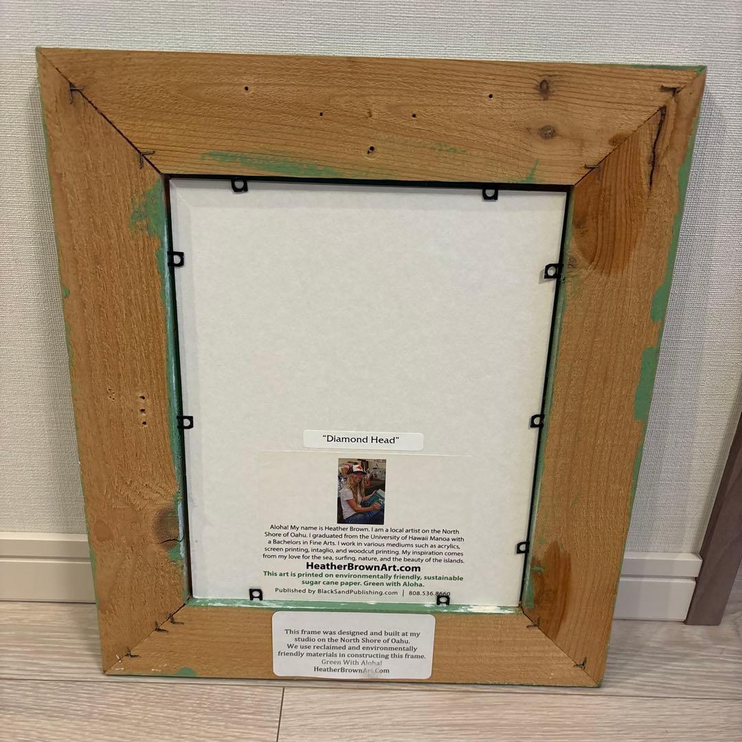 Heather Brown アクリル画 Diamond Head