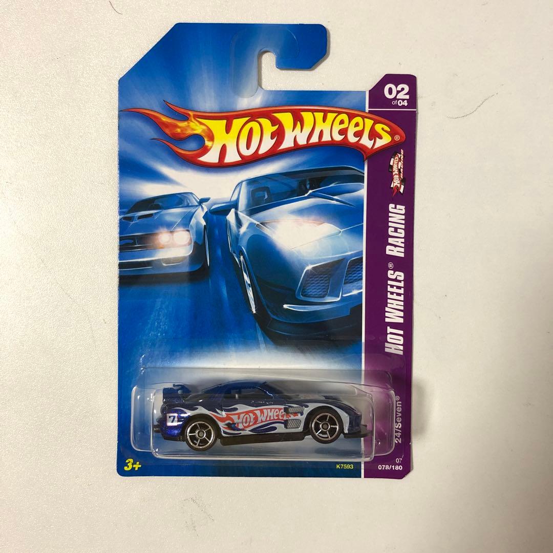 ホットウィール　24/SEVEN　４台セット　マツダＲＸ－７　ＦＤ３Ｓ　未開封