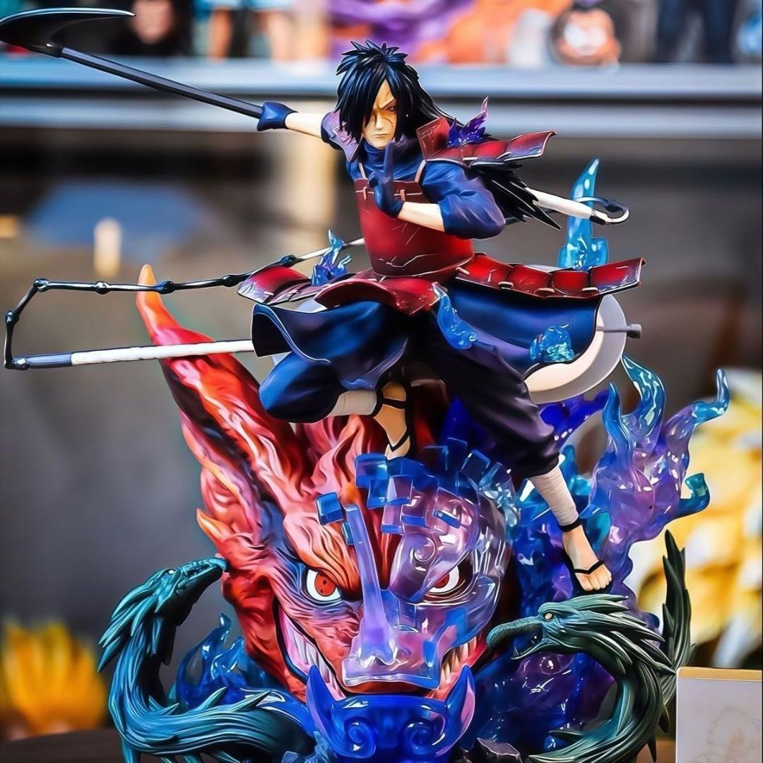 NARUTO ナルト うちはマダラ 須佐能乎 九尾 ガレージキット フィギュア