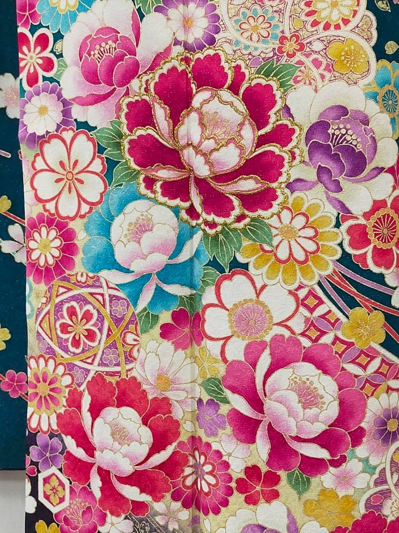 はんぺんさま　美品　正絹　振袖　3点セット