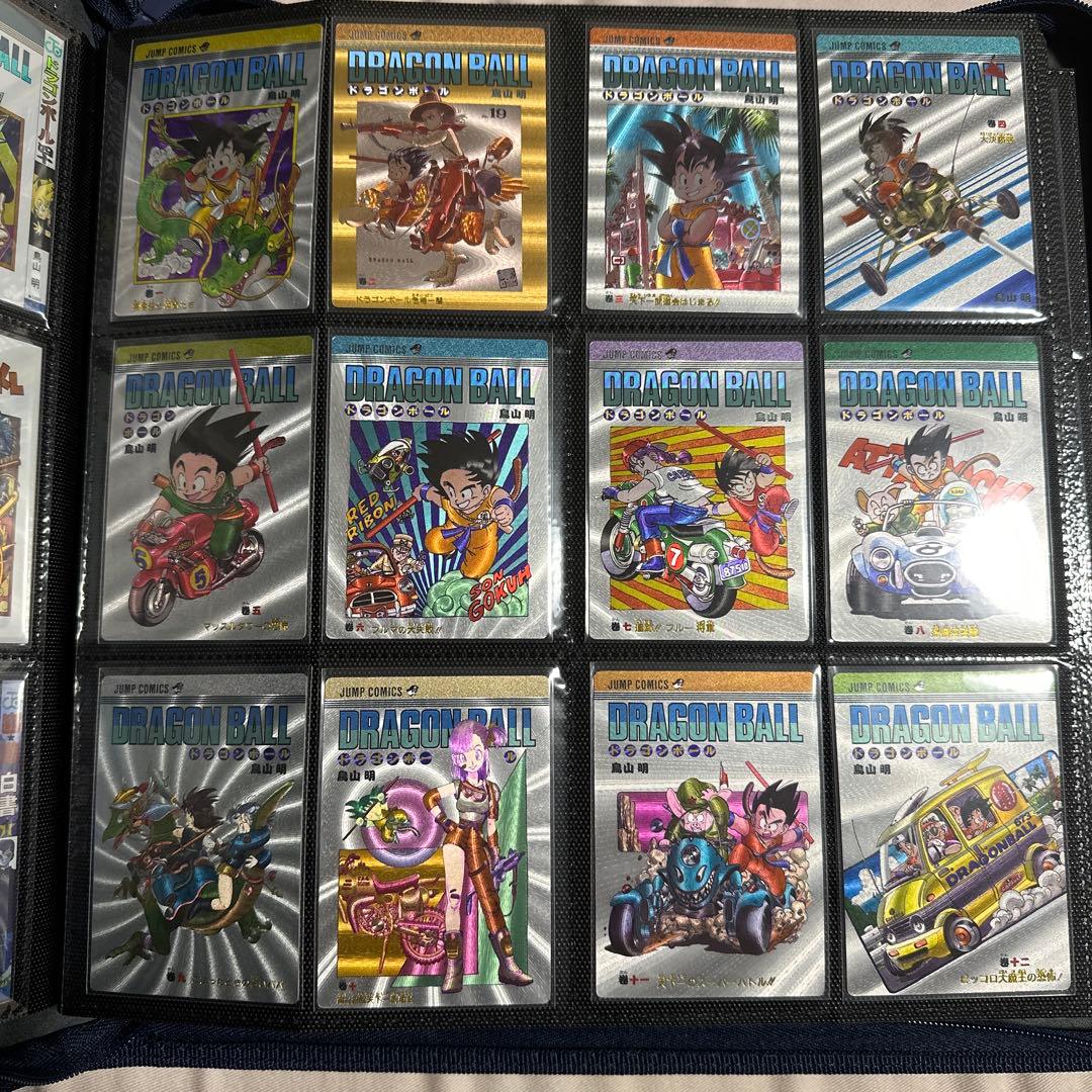 【海外限定】ドラゴンボール 表紙カード 42枚フルコンプ　箔押し
