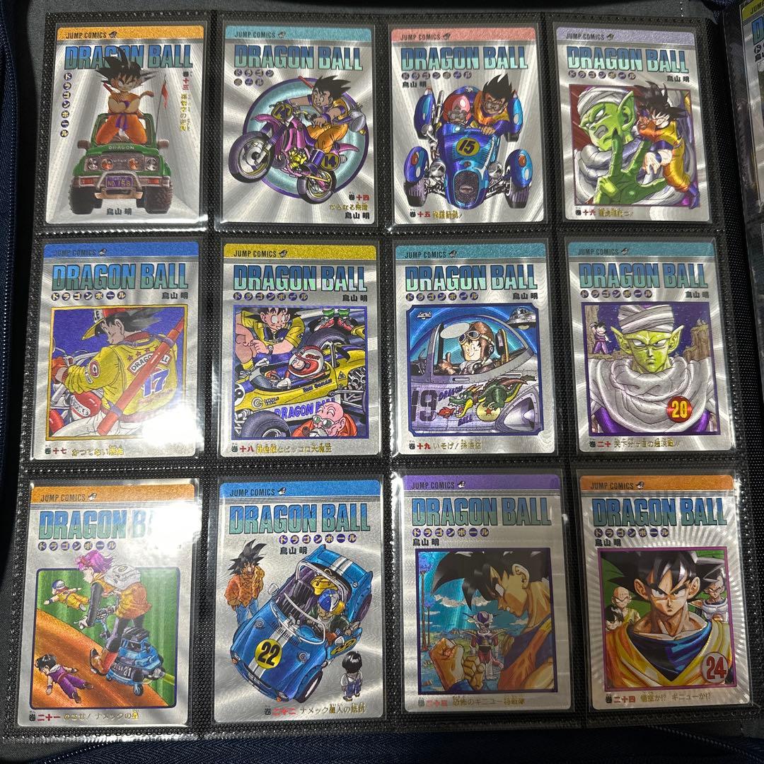 【海外限定】ドラゴンボール 表紙カード 42枚フルコンプ　箔押し