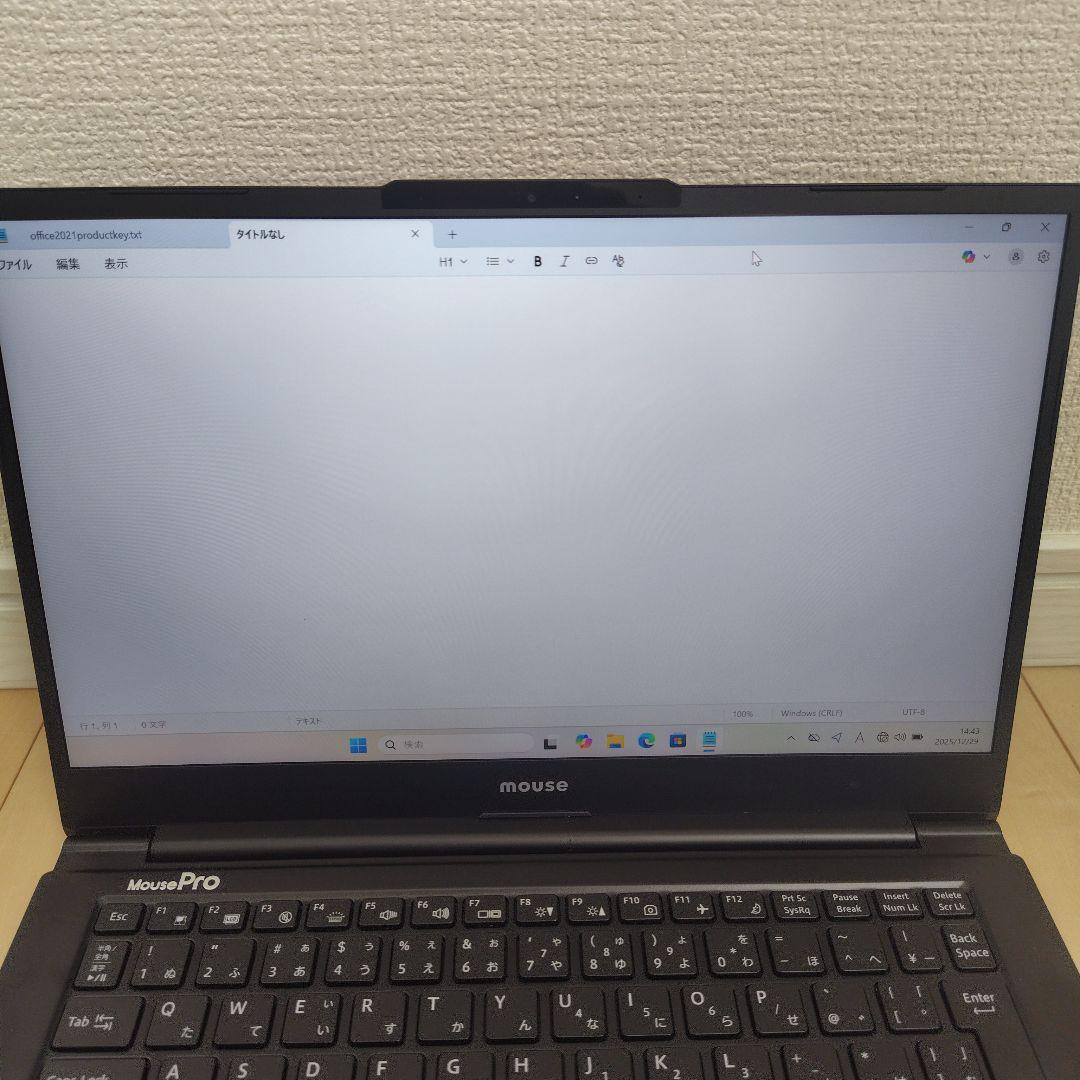 MousePro12世代ci7/24G/SSD512Gwin11office付