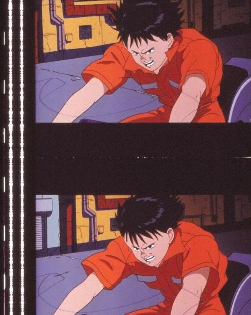 AKIRA アキラ 35mmフィルム 連続５コマ 大友克洋監督 岩田光央 送料込