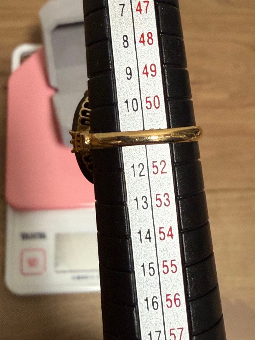 K18ブラックオパールリング　4g