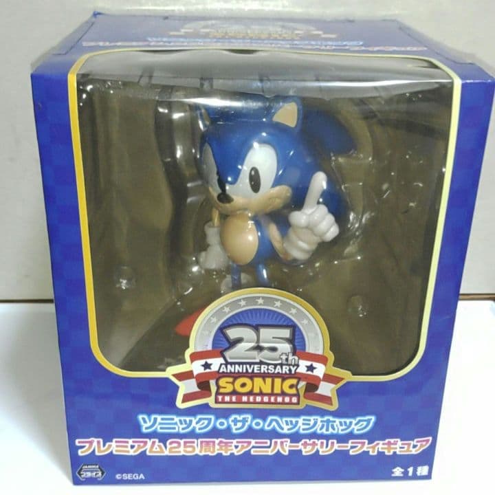 ソニック・ザ・ヘッジホッグ プレミアム25周年アニバーサリーフィギュア 　セガ