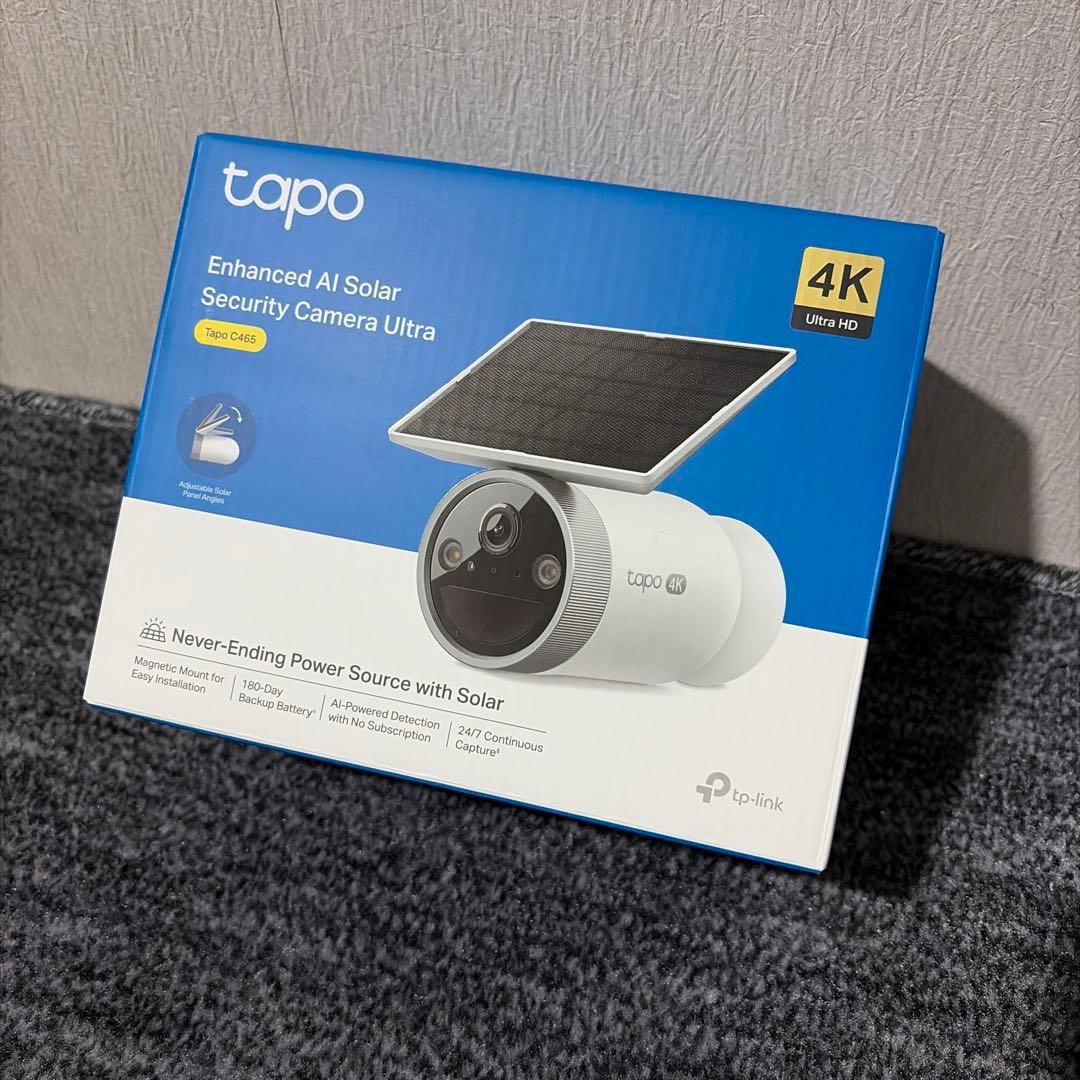 TP-Link Tapo C465 ソーラー充電