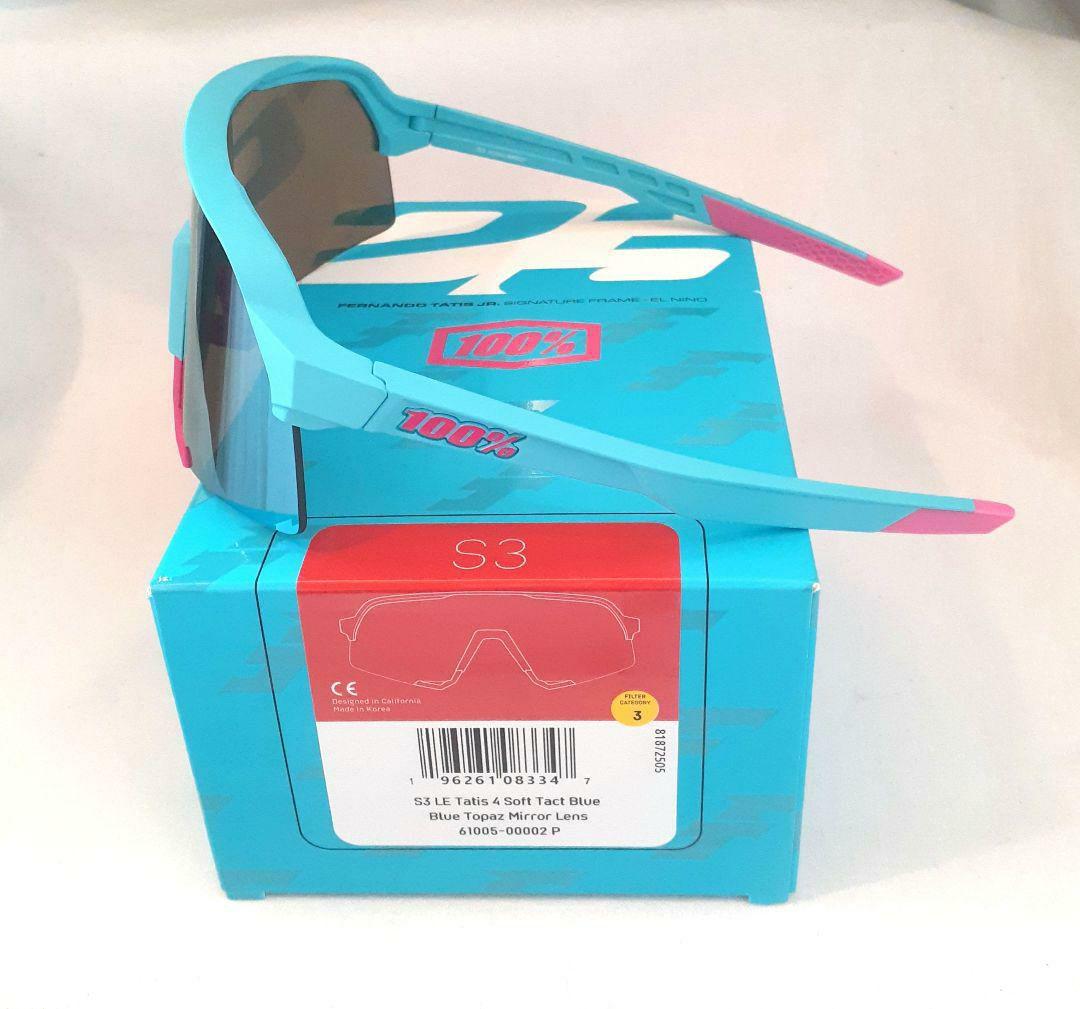 100% S3 タティス 2025 ワンハンドレッド サングラス