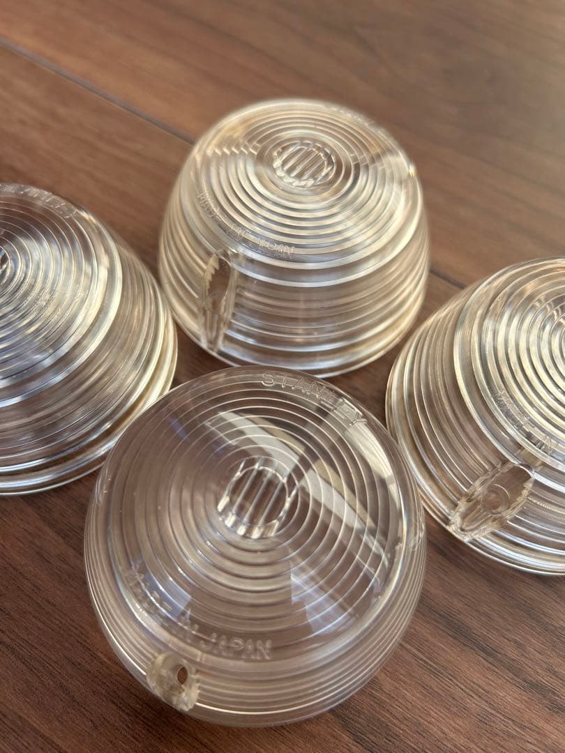 cb750four 純正　スタンレー　クリアウィンカーレンズ　新品　希少