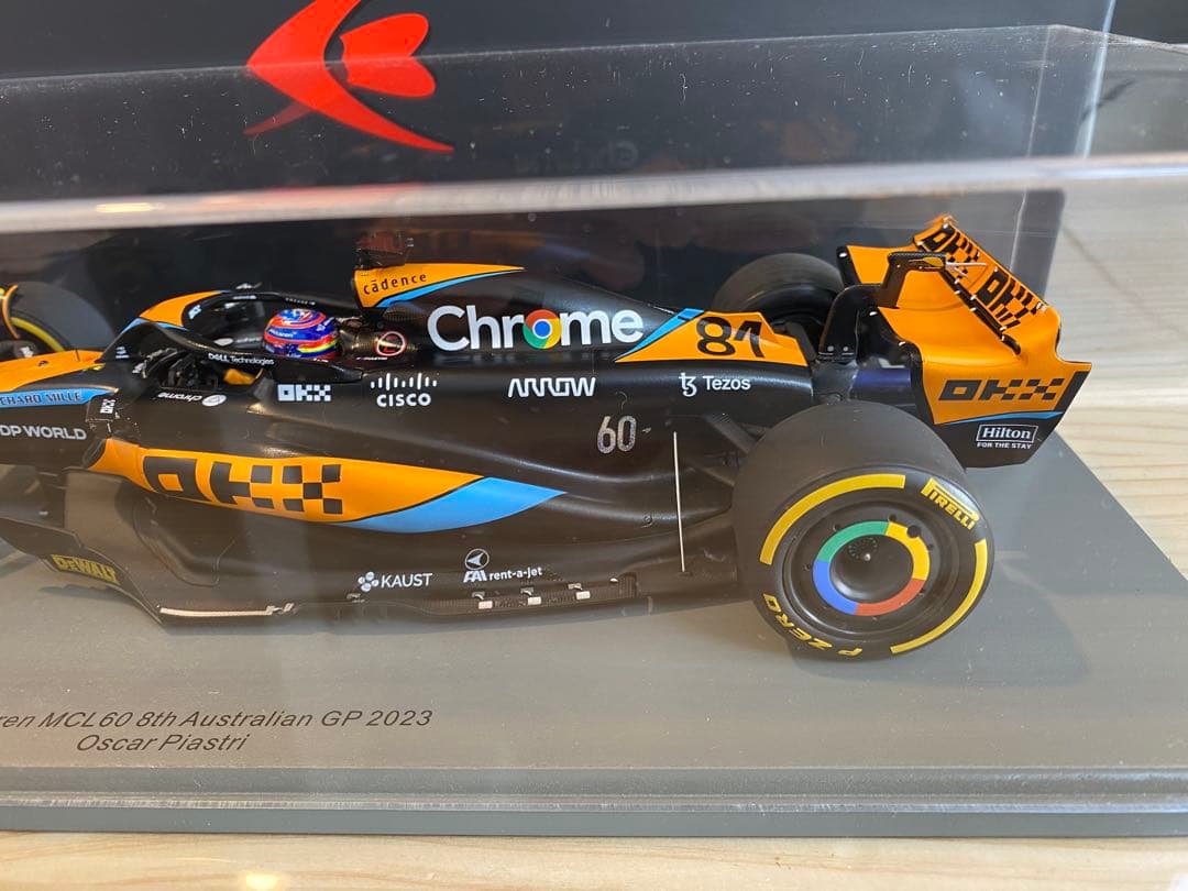 スパーク1/18 McLaren MCL60 2023 OscarPiastri