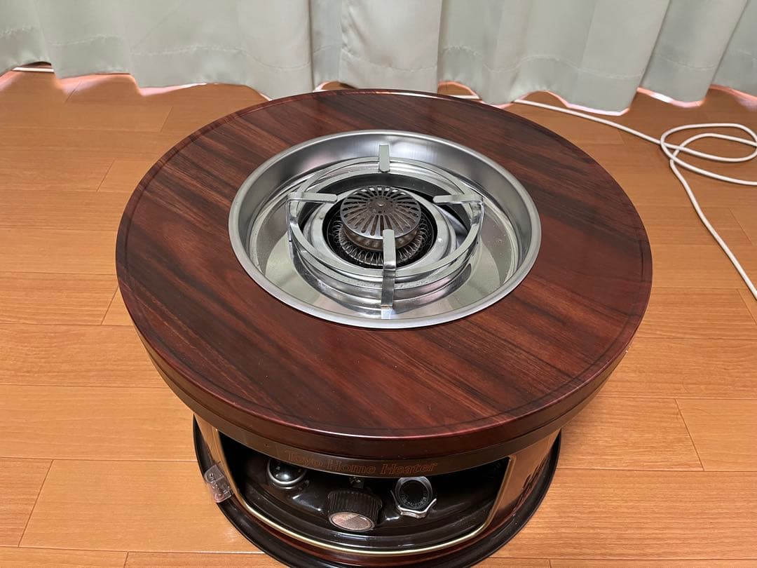 トヨトミ しん式石油コンロ HHA-6A 未使用 昭和 レトロ 木目