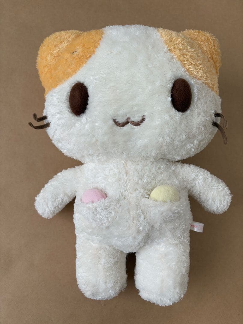 サンリオ マシュマロみたいなふわふわにゃんこ マスコット ぬいぐるみ レトロ
