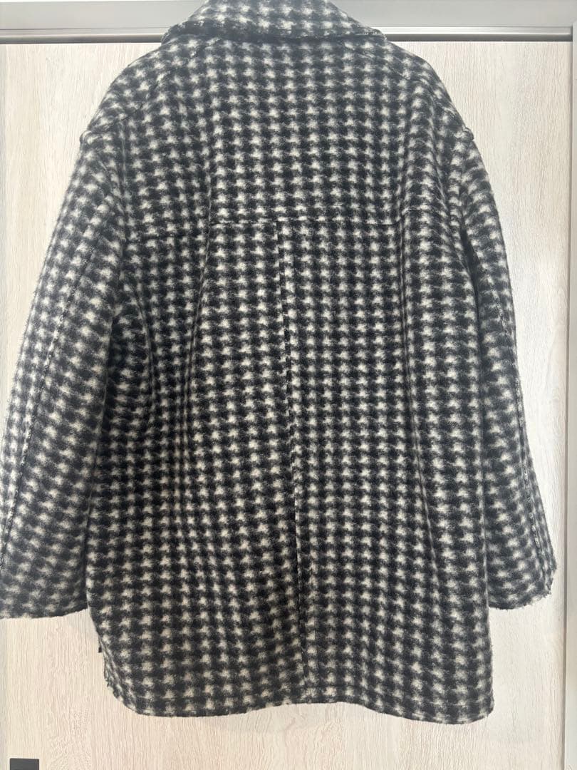 新品　ADAM ET ROPÉ FEMME スライバースタンドカラーブルゾン