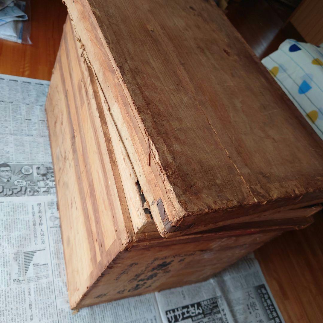 葛籠　つづら　収納　木　アンティーク　骨董　アンティーク　道具　古物