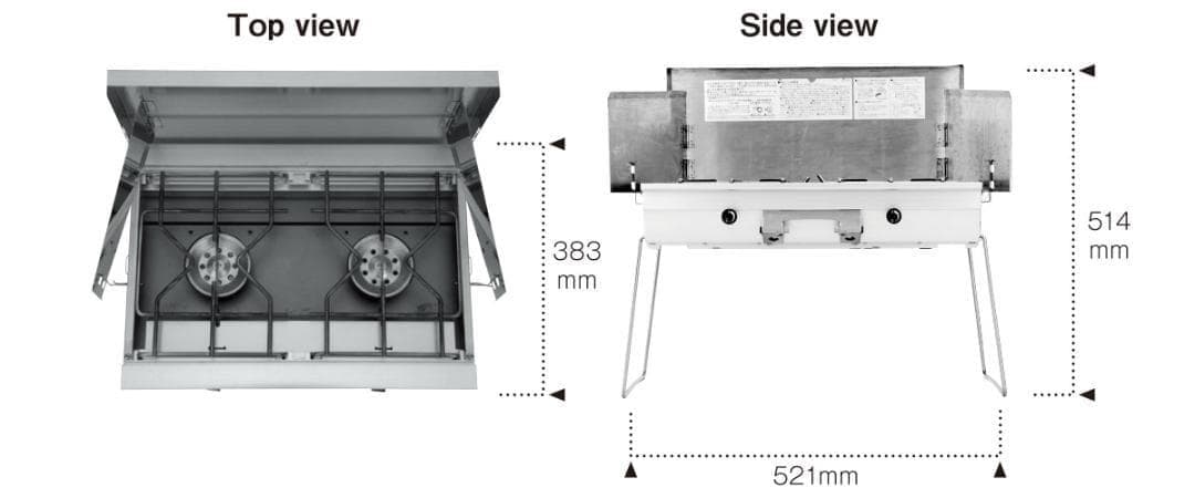 スノーピーク ギガパワーツーバーナー GS-230
