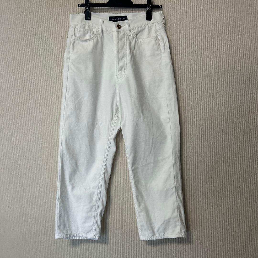 MADISONBLUE マディソンブルー ホワイト サルエルパンツ 00