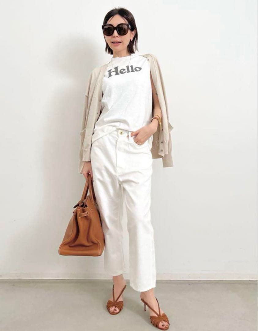 MADISONBLUE マディソンブルー ホワイト サルエルパンツ 00