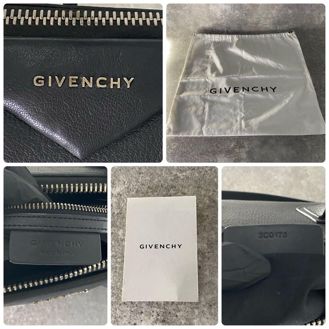 ジバンシィ アンティゴナ ハンドバッグ ショルダーバッグ 2way レザー 黒