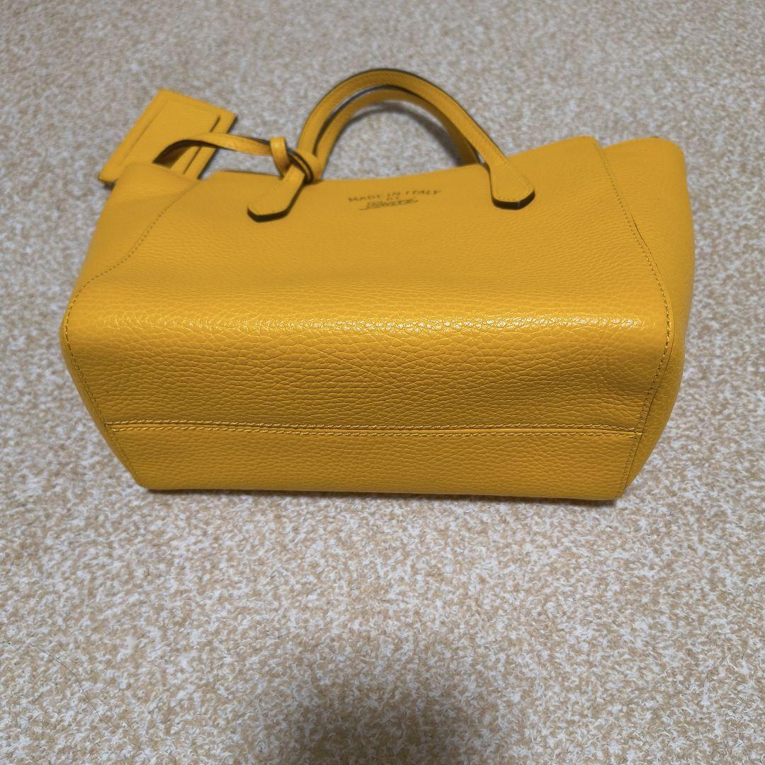 Gucci スウィング ミニ ハンドバッグ 2wax ショルダーバッグ イエロー