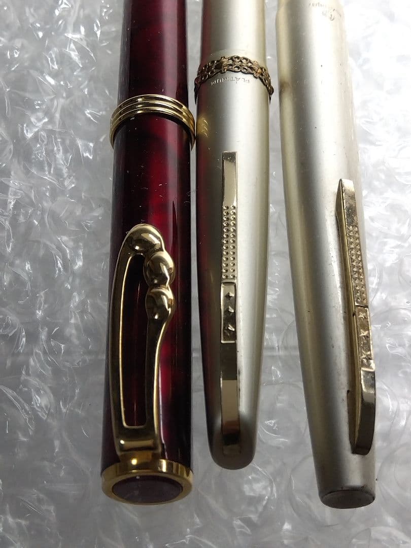 ペン先14K x３本、21K x１本、万年筆、合計４本まとめ売り