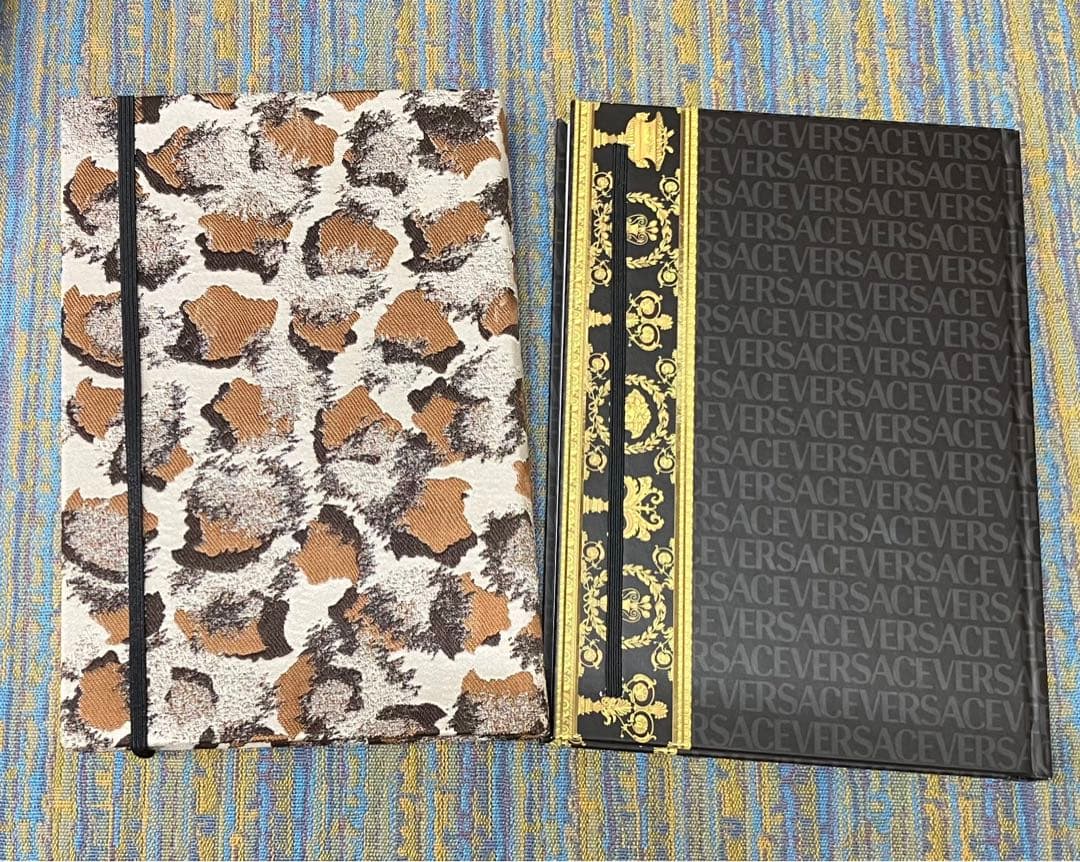 ヴェルサーチェ Versace ノートブック 2冊