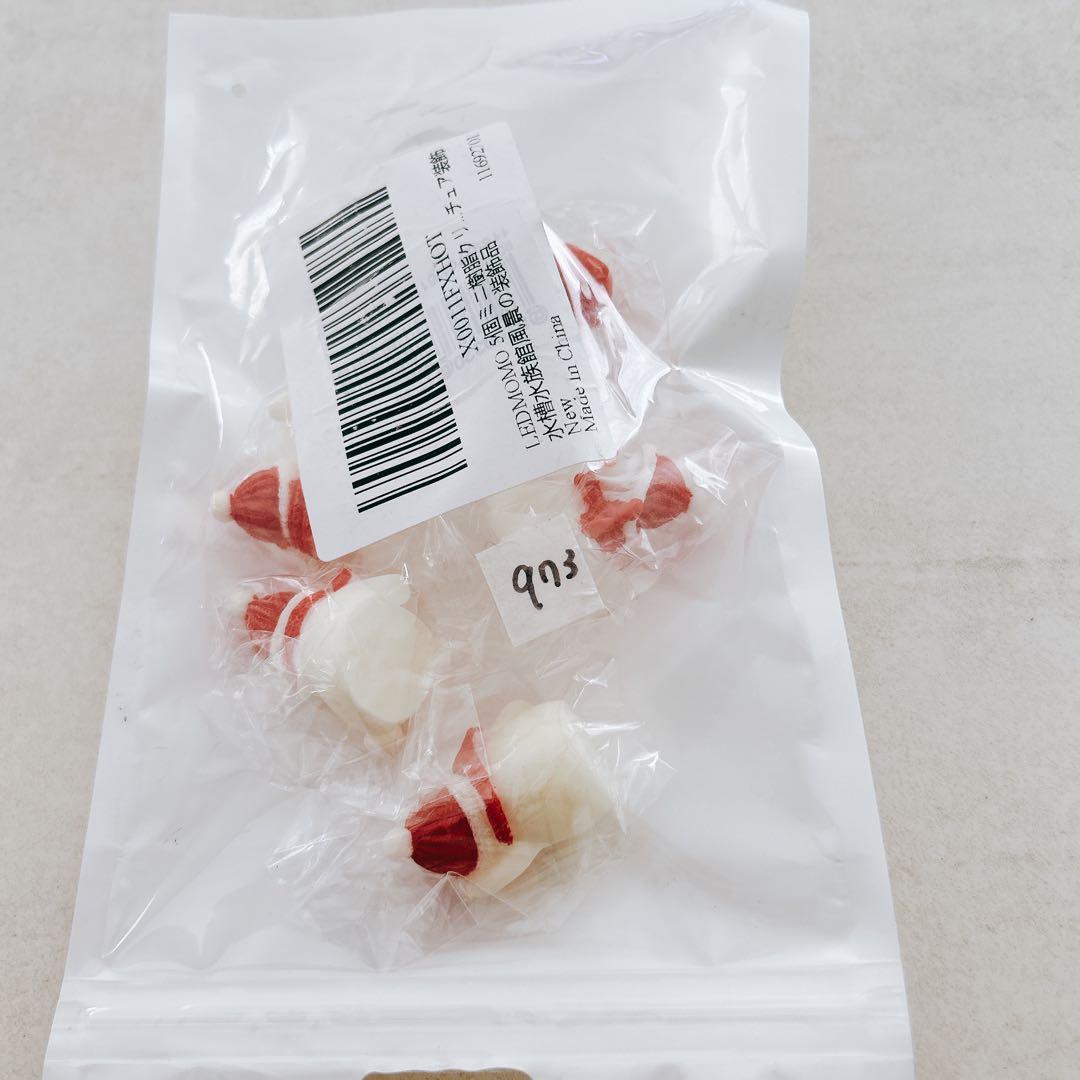 ミニ樹脂　クリスマス　オーナメント　雪だるま　ミニチュア　装飾　水槽　水族館