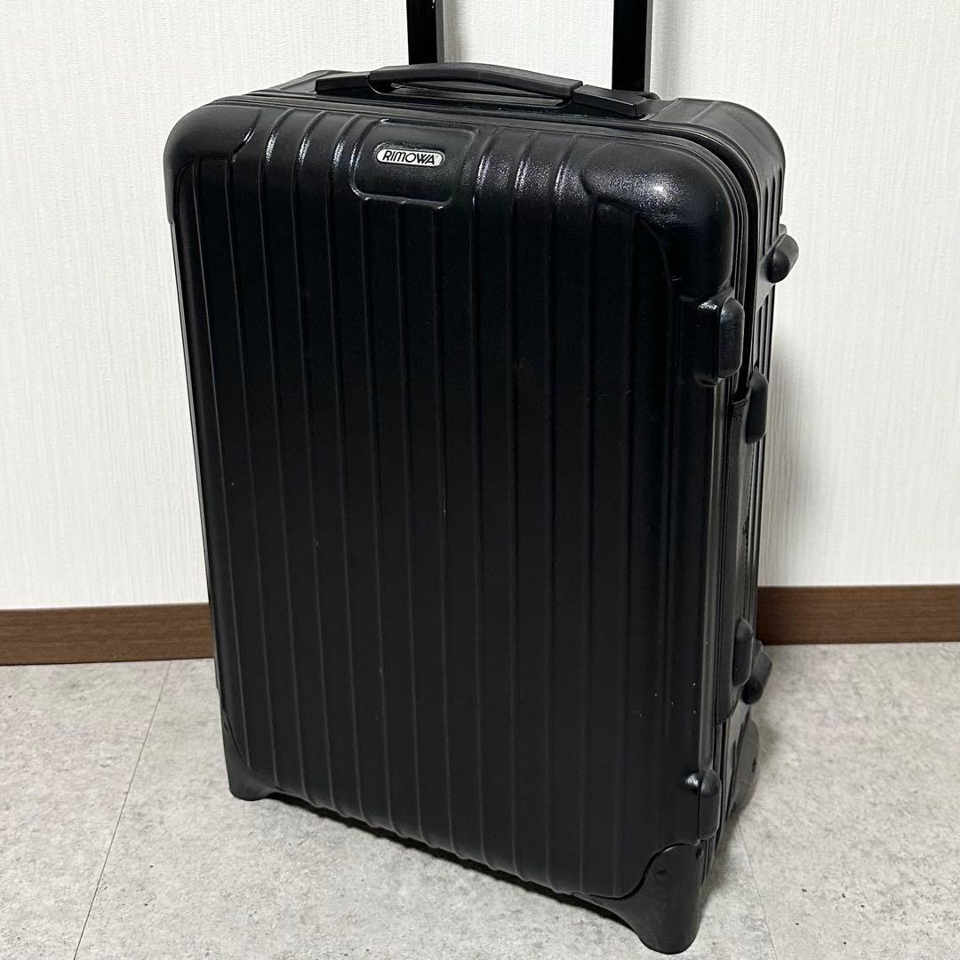 RIMOWA 851 52 salsa 2輪 黒 tsa機内持ち込み可能 35L