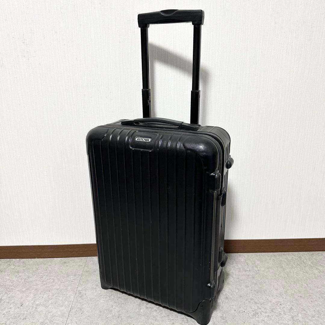 RIMOWA 851 52 salsa 2輪 黒 tsa機内持ち込み可能 35L