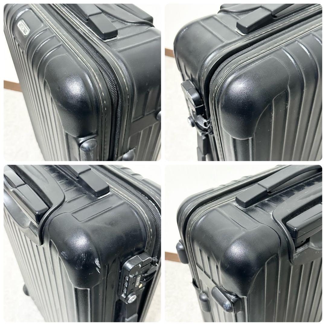 RIMOWA 851 52 salsa 2輪 黒 tsa機内持ち込み可能 35L