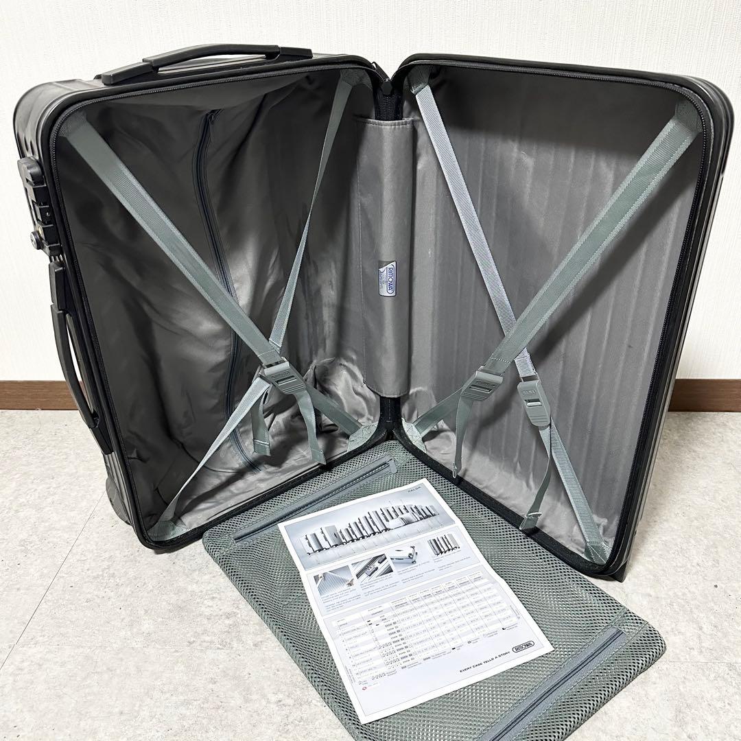 RIMOWA 851 52 salsa 2輪 黒 tsa機内持ち込み可能 35L