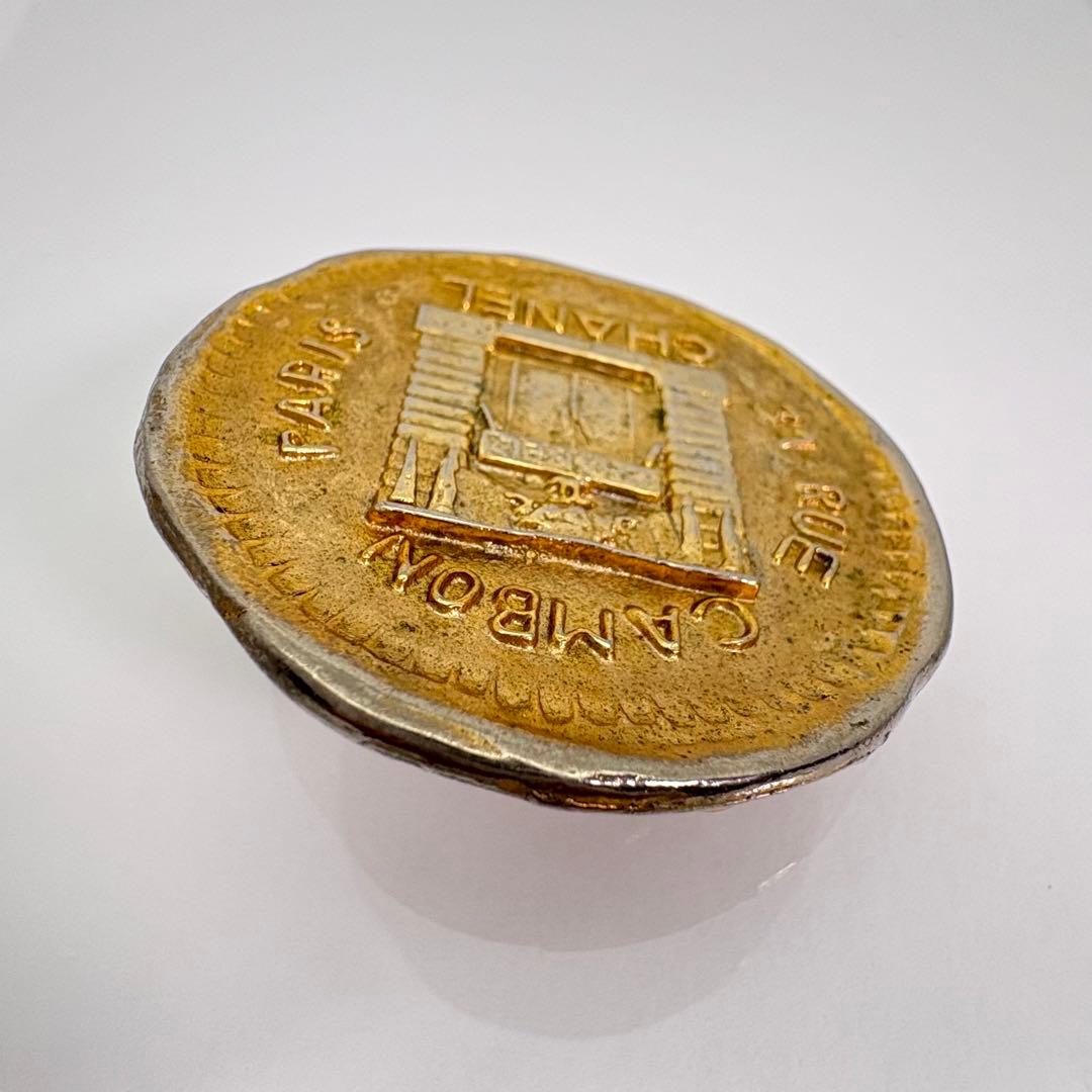 CHANEL シャネル ブローチ 31 カンボン ゴールド ヴィンテージ