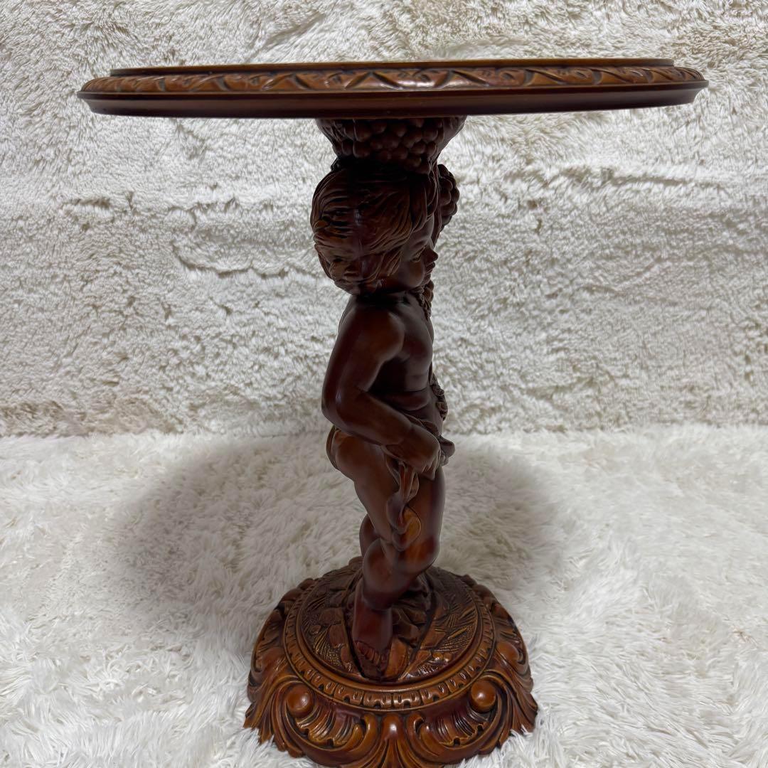 天使のテーブル ロココ調 アンティークテーブル サイドテーブル