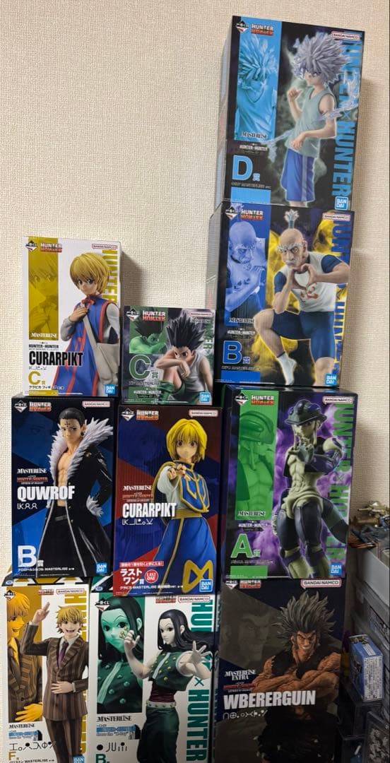 HUNTER×HUNTER 一番くじ　フィギュアセット