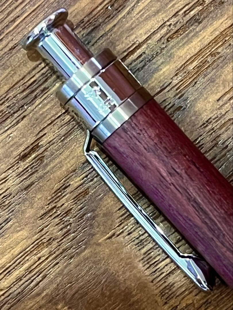 工房楔　木製シャープペンシル本体　パープルハート