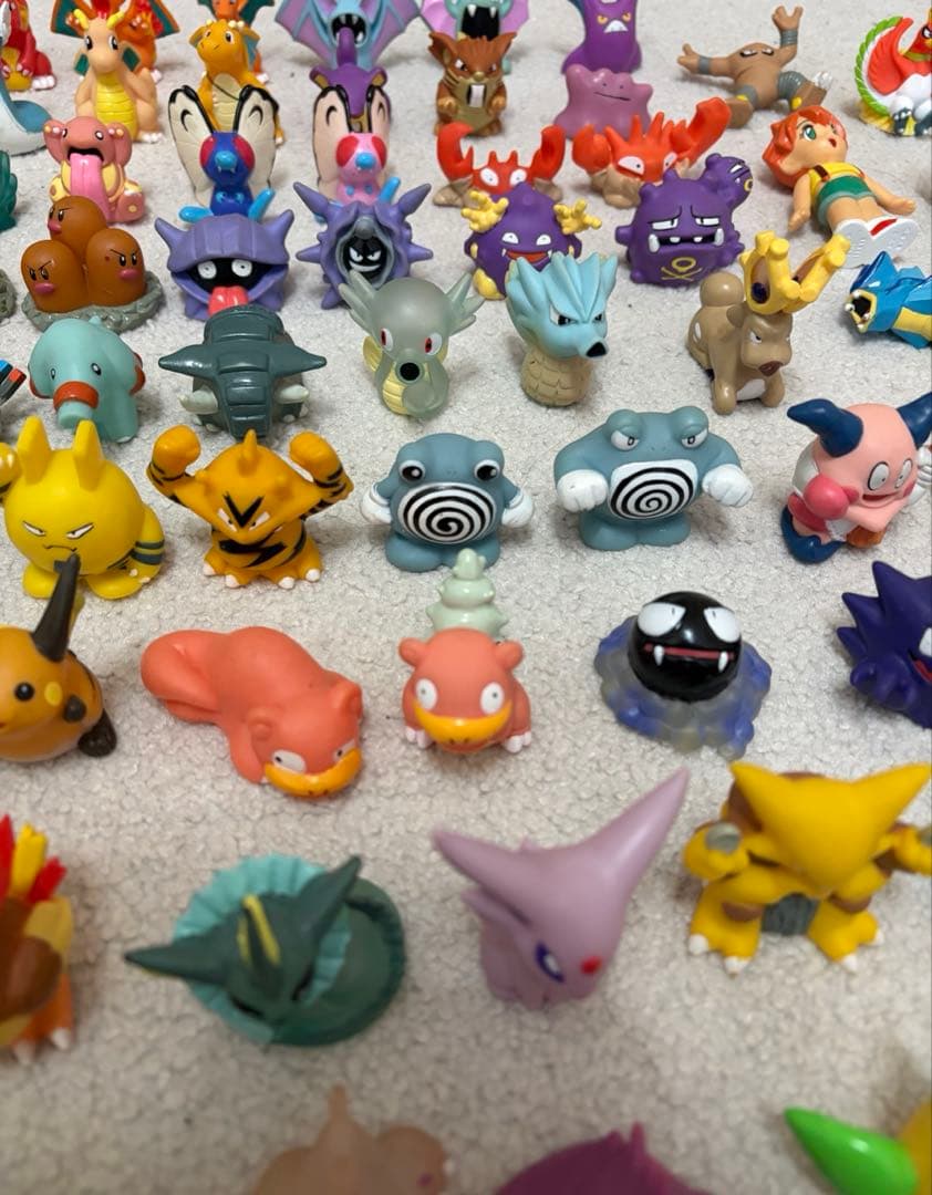 o*7様 ポケモン 指人形 158体 ソフビ フィギュア 初期 大量 まとめ売り