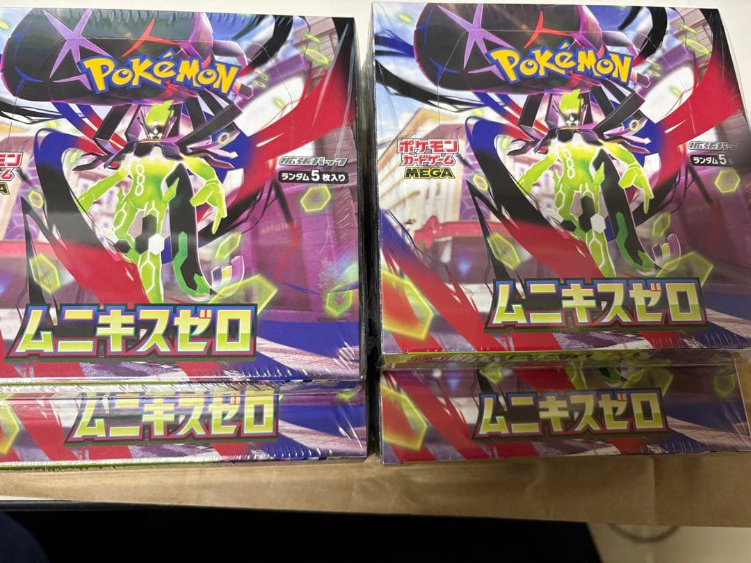 ポケモンカード　ムニキスゼロ　4BOX