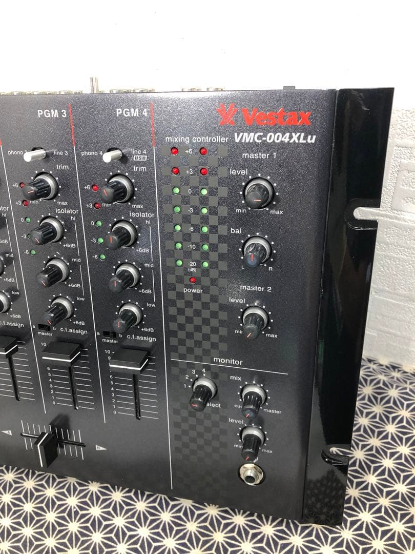 VESTAX ベスタクス　VMC-004XLu 純正アダプタTUB-1付属