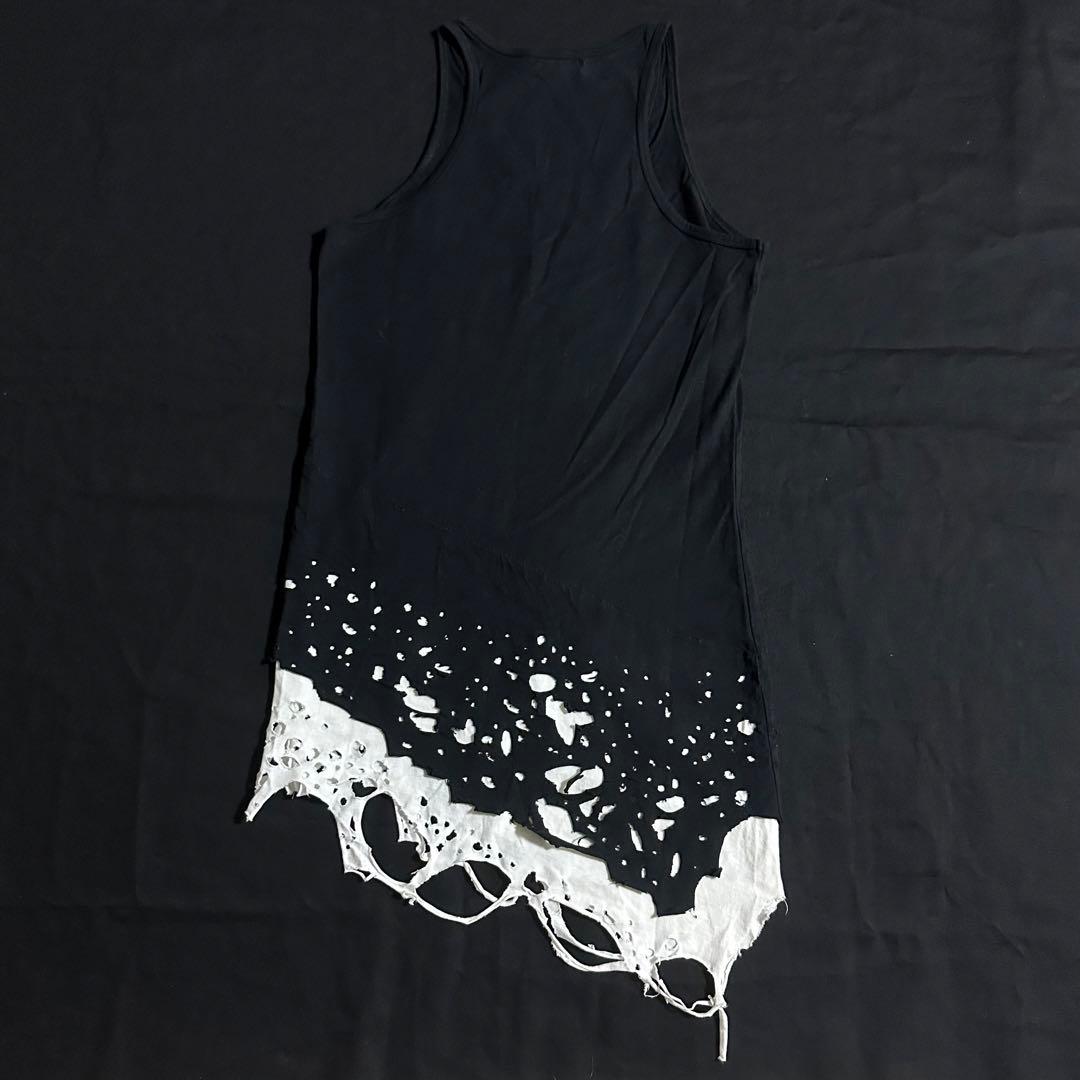 00s CIVARIZE アシメタンクトップ Size:44 ダメージレイヤード