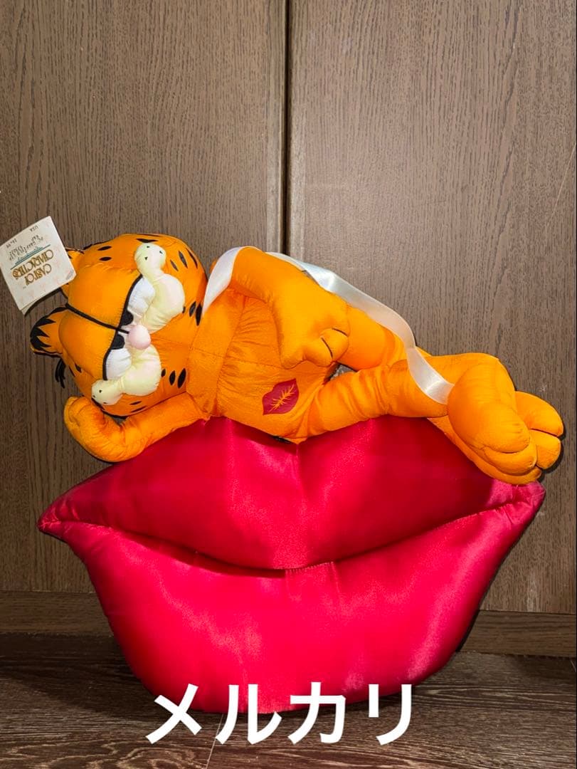 アメトイ ヴィンテージ ガーフィールド ぬいぐるみ ビッグリップ 美品